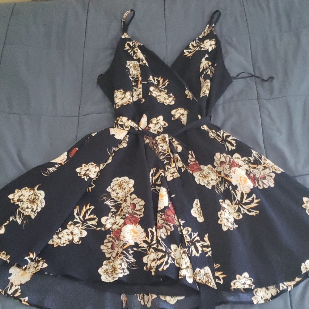 Mini floral dress